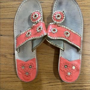 Coral and gold Jack Rogers